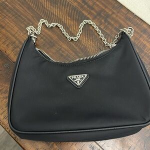 Prada Black Chain Shoulder Bag